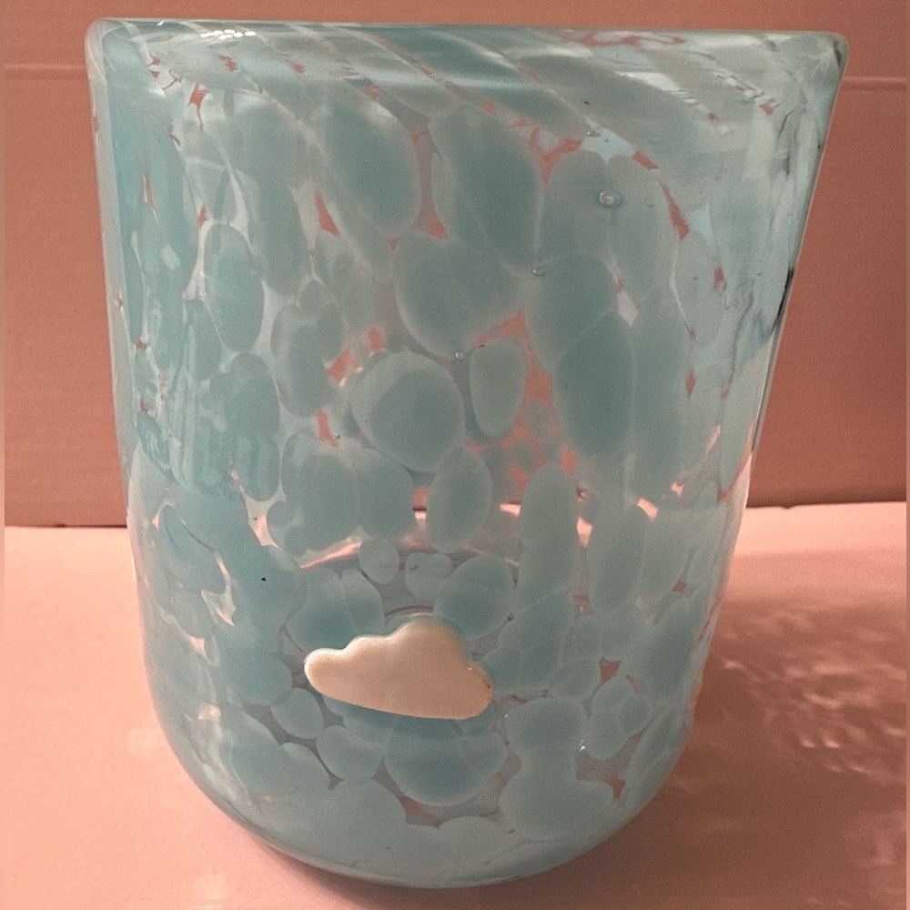 Anthropologie Confetti Icon Juice Glass Cloud 17.25 oz – NIB